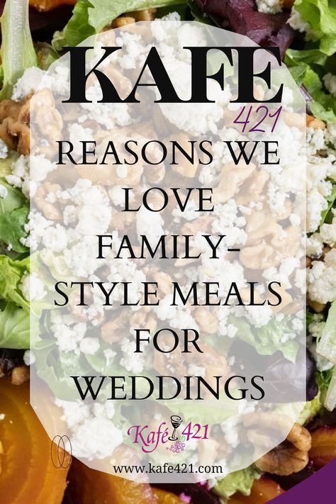 Your wedding meal should be about so much more than simply giving your guests some much-needed sustenance in the midst of a long and exciting day. Family-style meals can be one of the most enjoyable options for making sure everyone can enjoy just the right amount of each menu option. Here are some of the most important things to know about why family-style meals can take your wedding celebration to the next level! Family Style Wedding Dinner Table, Family Style Wedding Dinner, Family Style Weddings, Family Style Meals, Event Bar, Important Things To Know, Wedding Dessert Table, Catering Menu, Dinner Service