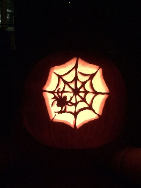 Halloween pumpkin 2016 - spiderweb Pumpkin Carving Ideas Spider Web, Pumpkin Carving Spider Web, Spiderweb Pumpkin Carving, Goth Pumpkin Carving Ideas, Pumpkin Carving Ideas Spider, Spider Web Pumpkin Carving, Pumpkin Carving Spider, Spider Pumpkin Carving, Spiderweb Pumpkin