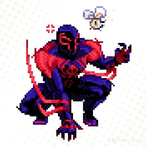 Spiderman 2099 Aesthetic, Undertale Pixel Art, Spiderman Atsv, John Mactavish, Spiderman 2099, Miguel Ohara, Spaider Man, Spiderman 3, Spiderman Artwork