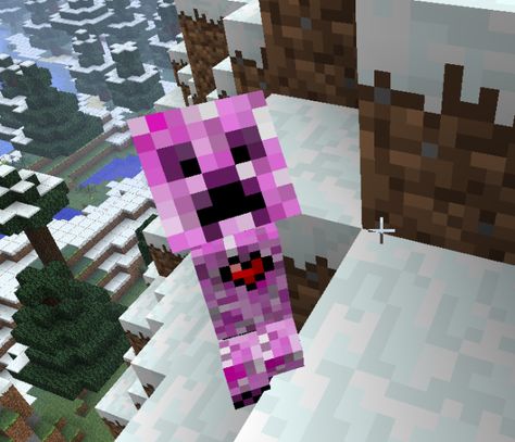 I think I found a use for all my excess pink Creeper Minecraft, Minecraft Stuff, Patterns Ideas, Minecraft 1, Minecraft Mods, Minecraft Skins, Twilight Saga, Creepers, Perler Beads