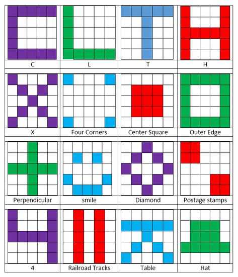 Mix it up. Use these great bingo patterns instead of the traditional 5 in a row. - Simone's Math Resources Different Bingo Patterns, Bingo Patterns Free Printable, Bingo Night Ideas, Library Bingo, Bingo Prize Ideas, Bingo Fundraiser, Purse Bingo, Bingo Cards To Print, Friend Bingo