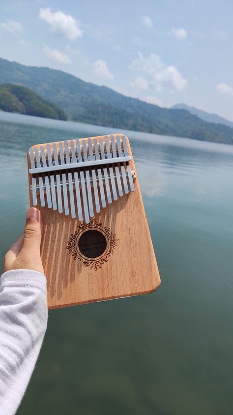 Begnas Lake, Kalimba Aesthetic, Kalimba Instrument, Teen Doctor, Summer To Do List, Music Tutorials, Healing Room, Music Studio Room, Meditation Room