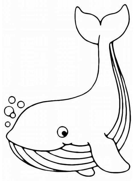 Fish Crafts Preschool, Fish Coloring, Elephant Coloring Page, Fish Template, Fish Coloring Page, Kids Coloring Pages, Drawing Sheet, Toddler Quiet Book, Fish Crafts