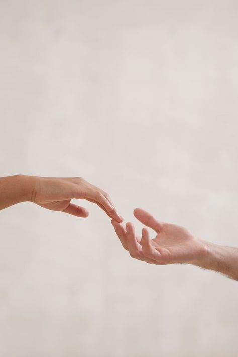 Hands Brushing Together, Hand Touching Reference, Hands Reaching For Each Other Aesthetic, Hands Touching Reference, 2 Hands Reaching Out, Hands Pulling Apart, Hands Barely Touching, Hands Touching Aesthetic, Hands Touching Painting