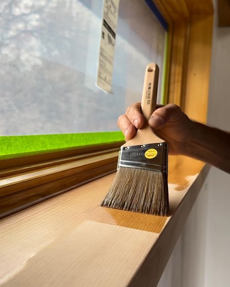 New window sills being protected with Waterlox! 📸: @mindfulpaintingllc Wood Sealer, Window Sills, Window Sill, Wood, On Instagram, Quick Saves, Instagram