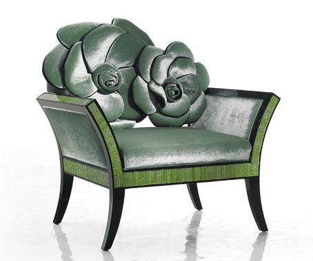 Chair Design Modern, Green Armchair, Unique Chair, Funky Furniture, Furniture Hacks, Beautiful Chair, Take A Seat, Leather Armchair, Art Furniture