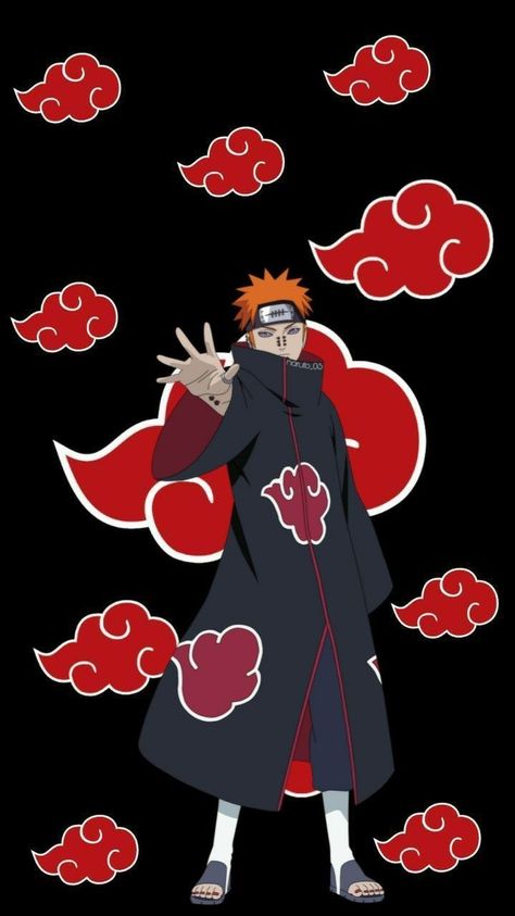 Pain Akatisuk Icon, Akatsuki Icon, Yahiko Naruto, Akatsuki Pain, Pain Nagato, Pain Naruto, Naruto 1, Anime Lock Screen Wallpapers, Naruto And Sasuke Wallpaper