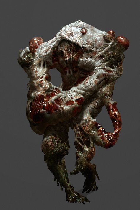 ArtStation - Necromorph, Chenthooran Nambiarooran Alien Horror, Illustration Fantasy, Spooky Stuff, Arte Alien, Eldritch Horror, Metal Core, Horror Monsters, Cool Monsters, Dead Space