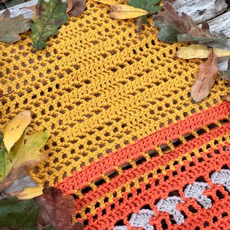 Mushroom Walk Scarf Day 4 - Into the woods we go! Coastal Crochet, Yellow Flies, Cal Crochet, Progress Photos, Crochet Scarf Pattern Free, Scarf Crochet Pattern, Into The Woods, Pattern Free, Filet Crochet