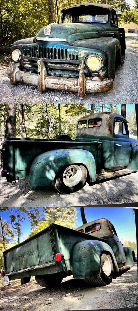 1950 International Harvester L-110 50s Cars, International Harvester Truck, International Harvester, Rat Rod, Custard, Everyone Else, Cars For Sale, Monster Trucks, The Next