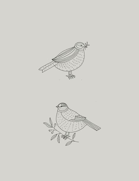 Ryn Frank Illustrations, Bird Illustration Simple, Micropen Art, Flat Florals, Insect Reference, Moms Quotes, Ryn Frank, Hand Drawn Logo Design, Wreath Drawing