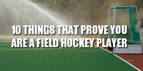 Things that field hockey players have in common. This test will determine whether you are a true field hockey player or not... Field Hockey Conditioning Workouts, Field Hockey Tricks, Field Hockey Exercises, Field Hockey Motivation, Hockey Field, Field Hockey Rules, Field Hockey Problems, Field Hockey Quotes, Field Hockey Drills