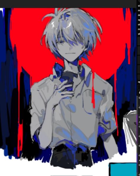 Evangelion Kaworu, Evangelion Art, Neon Evangelion, Have Inspiration, Halloween Digital, Neon Genesis Evangelion, Drawing Reference Poses, An Anime, Art Reference Photos