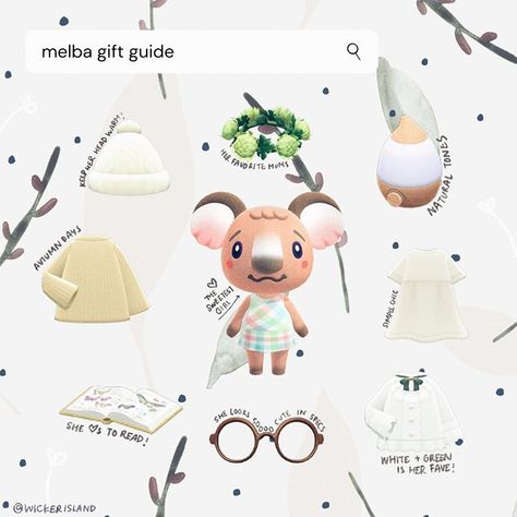 -ˏˋ⋆ c a r o l i n e ⋆ˊˎ- on Instagram: “-ˏˋ melba gift guide ˊˎ-⠀ ⠀⠀ ⠀⠀ ⠀⠀ i made a small gift guide for my sweet sweet melba! i wish i had the foresight to plan out my gifts, but…” Melba Acnh, Acnh Villager Gift Guide, Hee Man, Animal Crossing Memes, Animal Crossing Guide, Animal Crossing Characters, Animal Crossing Villagers, Animal Crossing Pocket Camp, New Animal Crossing