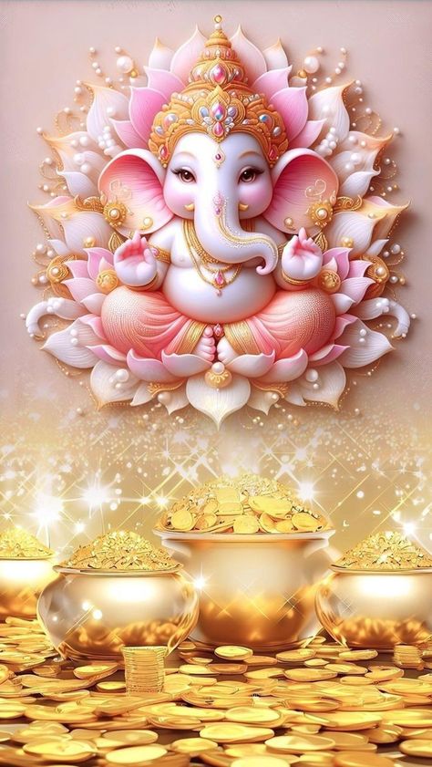 Ganesh Hd Wallpaper, Ganesha Wallpaper, Photos Of Ganesha, Hd Flower Wallpaper, Ganesh Art Paintings, Lucky Wallpaper, Ganesh Wallpaper, Beautiful Wallpapers For Iphone, Photo To Art