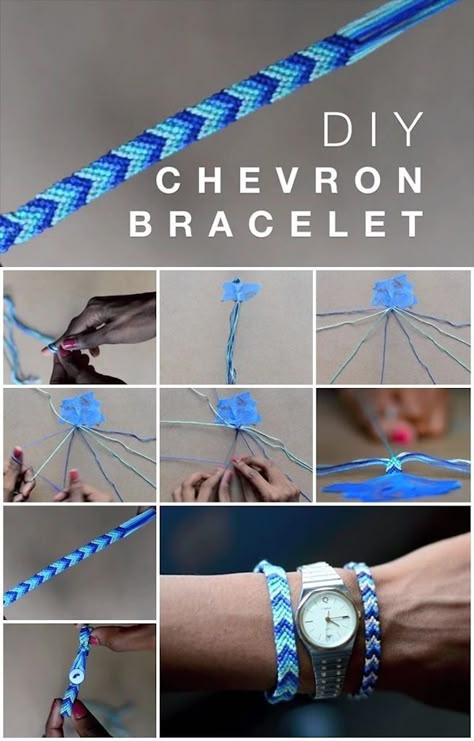 Bracelet Chevron, Chevron Friendship Bracelet, Chevron Friendship Bracelets, Diy Pictures, Chevron Bracelet, Wine Bottle Diy Crafts, Start Knitting, Friendship Bracelets Diy, Bracelets Diy