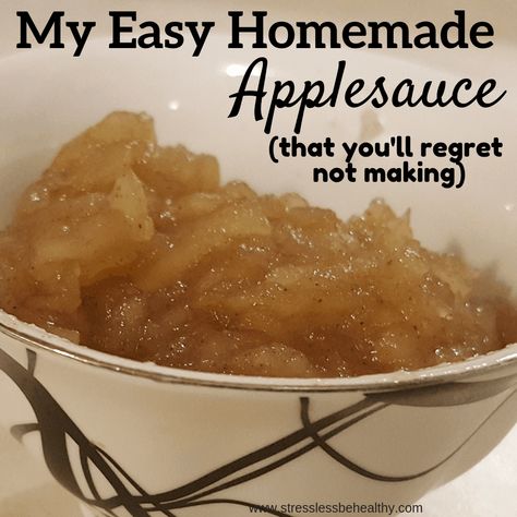 Alphabet Snacks, Easy Apple Sauce, Easy Homemade Applesauce, Homemade Applesauce Recipes, Applesauce Recipe, Apple Sauce Recipes, Kid Snacks, Healthy School, Homemade Applesauce