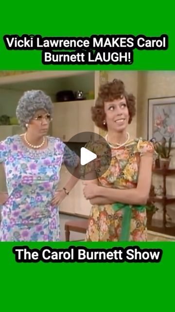 Peter Morley on Instagram: "During “The Family” skit on “The Carol Burnett Show”, Vicki Lawrence adds some off-script jokes and tries to make Carol Burnett laugh. She succeeds, but Carol regains her composure but not without doing everything in her power to do so. HILARIOUS as the show itself. This makes the moment TWICE as hilarious! BRAVO TO BOTH FINE COMEDIC ACTRESSES. 😂😂👏👏🎬" Carol Burnett Gone With The Wind, Carol Burnett Funny, Quick Jokes Funny Laughing, Vicki Lawrence, Tim Conway, Carol Burnett Show, Tv Shows Funny, Comedy Skits, Carol Burnett