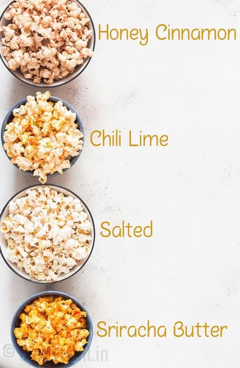 Instant Pot Popcorn, Homemade Popcorn Seasoning, Popcorn Seasoning Recipes, Flavored Popcorn Recipes, Popcorn Recipes Sweet, Popcorn Recipes Easy, Popcorn Toppings, Healthy Popcorn, Homemade Popcorn