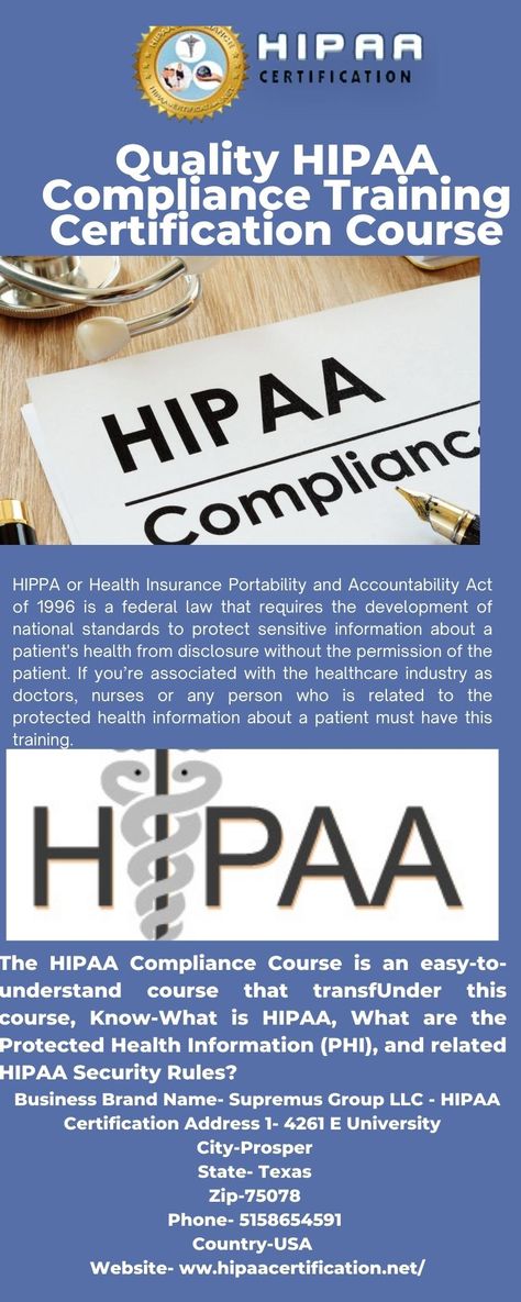 Going through this training and getting a certification will teach you the provisions of HIPAA and the knowledge to apply it to your company. Even if you have the HIPAA compliance certification, it doesn’t imply that you are HIPAA-certified for the future. You should also be aware of the legal obligations under the Act. Hippa Compliance, Hipaa Training, Hipaa Compliance, Student Driver, Best Travel Insurance, Privacy And Security, Online Tests, A Robot, Healthcare Industry