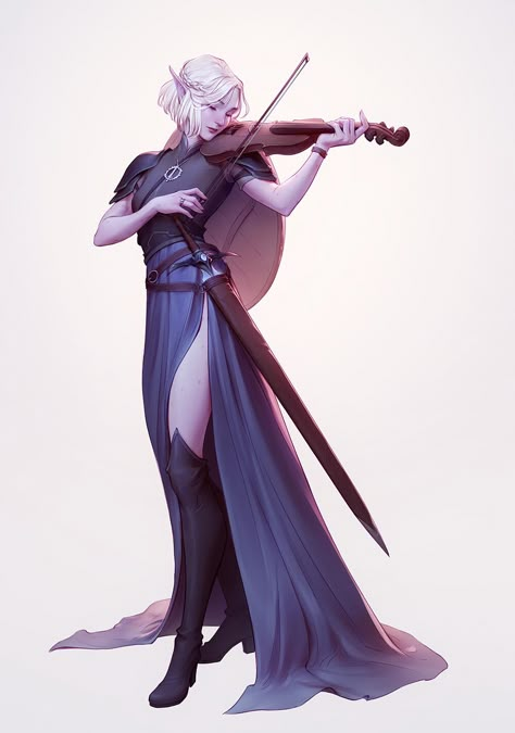 Drow Cleric, Fantasy Friends, Dnd Bard, Dnd Elves, Female Elf, Dungeons And Dragons Characters, Dnd Art, Dark Elf, D&d Dungeons And Dragons