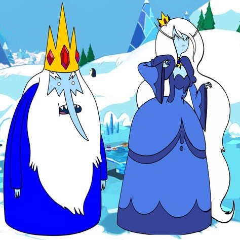 Ice King Costume, Adventure Time Ice King, Ice King Adventure Time, Ice Queen Adventure Time, Avenger Time, Book Week Costume Ideas, Blue Characters, Winter King, Anime Dubbed