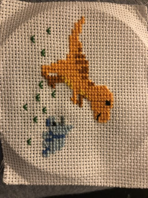 Cross Stitch Cross Stitch Dinosaur, Dino Cross Stitch, Dinosaur Cross Stitch Pattern, Dinosaur Cross Stitch, Cross Stitch Projects Ideas, Cross Stitch Bookmarks, Mini Cross Stitch, Cross Stitch Animals, Plastic Canvas Crafts