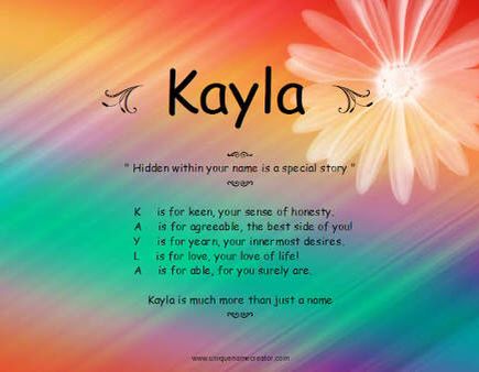 it stands for 💎 Kayla Name Meaning, Kayla Meaning, Cheesy Valentines Cards, Kayla Name, Cheesy Valentines, Meaning Of My Name, Cheesy Valentine, Graffiti Names, Sweet Baby Names