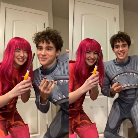 Sabrina Carpenter Halloween Costumes, Iconic Couples Costumes, Aesthetic Halloween Costumes, Cute Couples Costumes, Costumes For Couples, Sharkboy And Lavagirl, Couples Cosplay, Halloween Parejas, Couple Cosplay