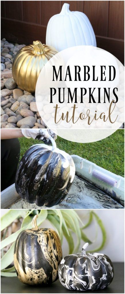 DIY Marble Pumpkins, fun Halloween decor to make with the kids! Pumpkin Marble Painting, Marble Pumpkin Painting, Marble Pumpkins, Marbled Pumpkins, Prek Halloween, Marbleized Decor, Pumpkin Paint, Ornament Painting, Pumpkin Decorations