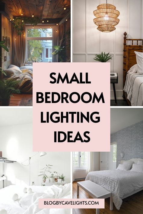 🏠 Want to optimize your bedroom with beautiful bedroom ceiling lighting? Our article reveals the best small bedroom ideas and bedroom lighting solutions to make your space feel bigger and brighter. Click here for the ultimate guide to stylish bedroom lights ideas! 🌟 Bedroom Lighting Plug In, Lighting Small Spaces, Recessed Lighting In Bedroom, Small Bedroom Lighting Ideas, Small Bedroom Lighting, Types Of Bedroom, Bedroom Lighting Ideas, Small Bedroom Makeover, Fresh Bedroom