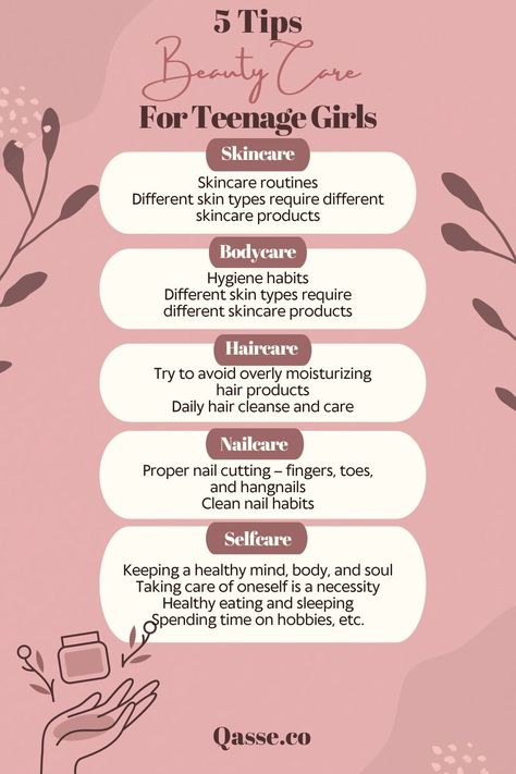 5 tips for teenage girls Skincare For Teenagers, Pimple Extraction, Skincare Girl, Product Skincare, Skincare Aesthetics, Steps Skincare, Skincare Steps, Aesthetic Face, Skincare Goals