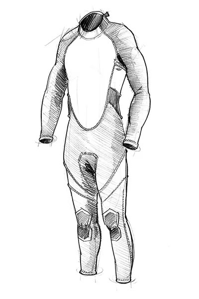 Wakeboarding Wetsuit, Buying a Wakeboard Wetsuit | Wakeboarding Mag Wetsuit Drawing, Wetsuit Design, Character Concept Ideas, Fall Session, Sunset Session, Illustration Reference, Blind Stitch, Spring Suit, Concept Ideas