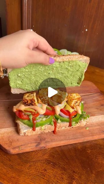 🧑‍🍳 S e C r E T  C H e F 🇮🇳 on Instagram: "Ingredients: 100 gms Paneer  Oregano Chilli Flakes  Oil Multi grain Sub  Cucumber  Onion  Tomato  Capsicum  Lettuce Green  Chutney Sauce  Mustard Sauce  Thousand Island  Mayo   (Subway, Paneer Sub, Paneer, Paneer Recipe, Breakfast, Breakfast Sandwich, Sandwich, Recipe, Breakfast ldeas, Homemade Breakfast)  #paneer #paneerrecipes #paneersandwich #paneersubway #subway #breadrecipe #easyrecipes #seo #quickrecipes #breakfast #breakfastideas #recipeoftheday #recipereels #yummy #tastyfood #reelitfeelit #reelkarofeelkaro #foodreels #foodies" Easy Paneer Sandwich Recipe, Paneer Breakfast Recipes, Paneer Sandwich Recipe, Chutney Sauce, Paneer Sandwich, Cucumber Onion, Paneer Recipe, Thousand Island, Recipe Breakfast