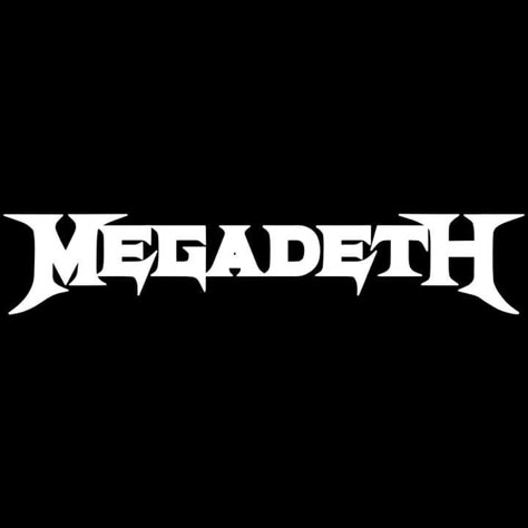 Megadeath Band Logo, Goth Band Logos, Goth Battle Jacket, Megadeth Logo, Metal Bands Logo, Patch Stencils, The Used Band, Heavy Metal Tattoo, Metal Tattoos