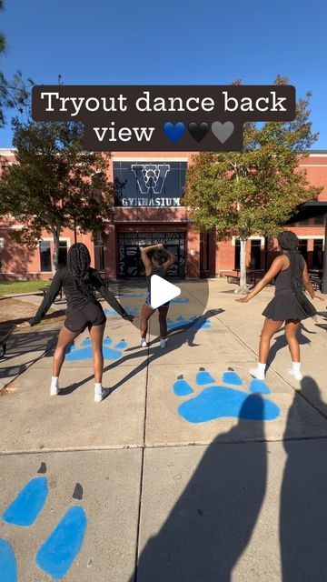 WHS Varsity Cheer on Instagram: "Tryout Dance back view!!! Tryouts less than 2 weeks away!" Easy Cheer Stunts For Beginners, Easy Cheer Stunts, Cheer Dances, Easy Cheers, Cheer Tryouts, Cheer Pom Poms, Varsity Cheer, Cheer Stunts, Cheer Dance