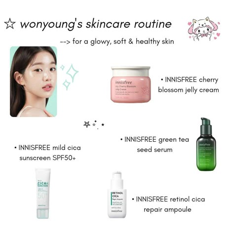 wonyoung, innisfree, innisfree skincare, innisfree green tea, innisfree sunscreen, innisfree aesthetic, wonyoung aesthetic, innisfree makeup, innisfree jeju cherry blossom, wonyoungism, wonyoung icons, wonyoung photoshoot, wonyoung skin care, skincare routine, wonyoung skincare routine, wonyoung skin #skincare #skincareproducts #koreanskincare #glassskin #clearskin #acneprone #koreanskincare #koreanskincareproducts #musthave #musthaveproducts #beautyofjoseon #explore #trendingskincare #wonyoung Wonyoung Innisfree Photoshoot, Innisfree Wonyoung Icons, Wonyoung Doing Skincare, Wonyoung Icons Skincare, Wonyoung Skincare Aesthetic, Jeju Cherry Blossom Innisfree, Skin Care Innisfree, Best Innisfree Products, Innisfree Skincare Routine