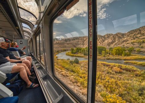 Sit back, relax, and enjoy America’s natural treasures from a window seat. Amtrak Train Travel, Amtrak Travel, Indiana Dunes National Park, Train Trips, Colorado National Monument, Scenic Train Rides, Colorado Denver, Amtrak Train, Train Route