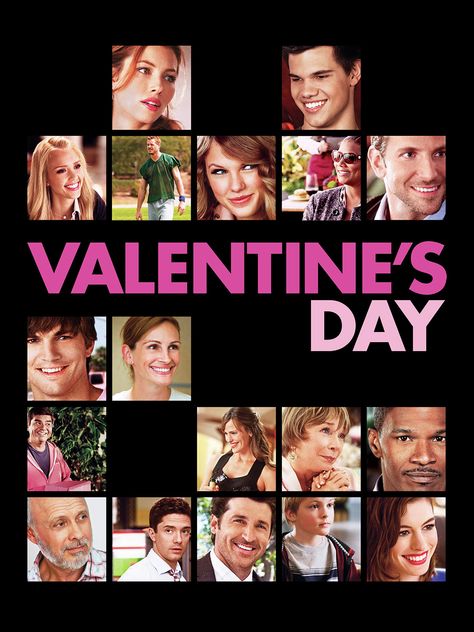 Romantic Comedy Movie Poster, Valentine’s Day Movie, 2000s Valentines, Galentines 2023, Valentines Day Movie, Movie Shelf, Derek Theler, Valentines Movies, Hate Valentines Day