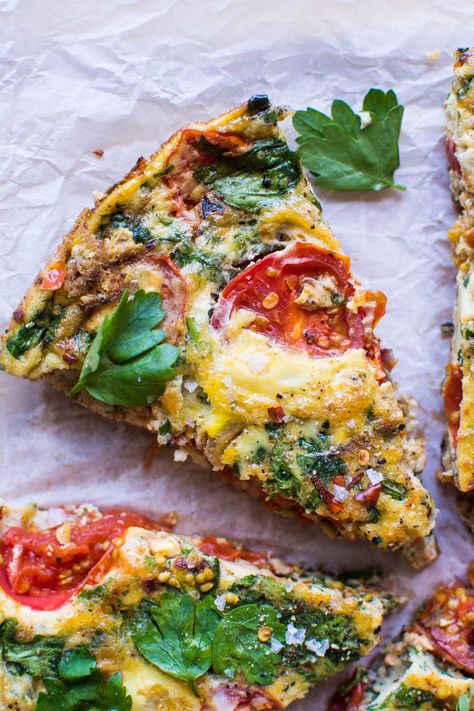 Fritata Recipe, Veggie Frittata, Caramelized Shallots, Pasture Raised Eggs, Summer Breakfast, Frittata Recipes, Food Crush, Egg Dish, Clean Food