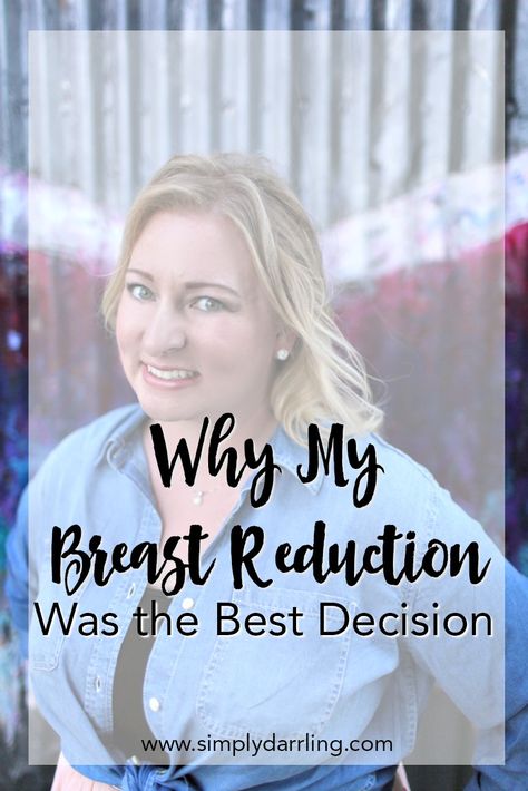 This blogger shares details about her breast reduction surgery and why it was the best decision. Filled with details about the process and recovery - both the good and the bad. Breast Reduction Before And After, Breast Reduction Recovery, Breast Reduction Surgery, Breast Lift And Augmentation, Abdominal Surgery Recovery Tips, Fat Transfer Breast Augmentation, Breast Implant Illness, Reduction Surgery, Breast Reduction