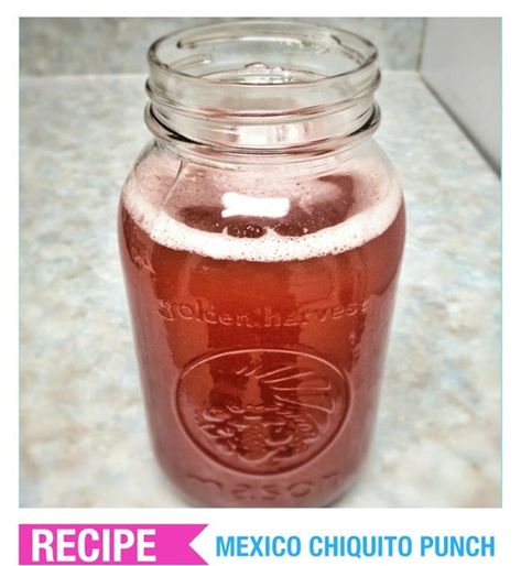 Mexico Chiquito Punch, Easy Mexican Drinks Non Alcoholic, Mexican Punch Non Alcoholic, Mexican Punch Recipe, Mexican Fruit Punch, Mexican Punch, Party Punches, Fruit Punch Recipe, Non Alcoholic Punch