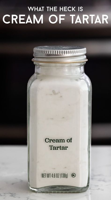 What is Cream of Tartar: uses and substitutions What Is Cream Of Tartar, Cream Of Tartar Uses, Stabilized Whipped Cream, Crazy For Crust, Perfect Sugar Cookies, Cream Of Tarter, Snickerdoodle Cookie Recipes, Cutout Sugar Cookies, Meringue Cookies