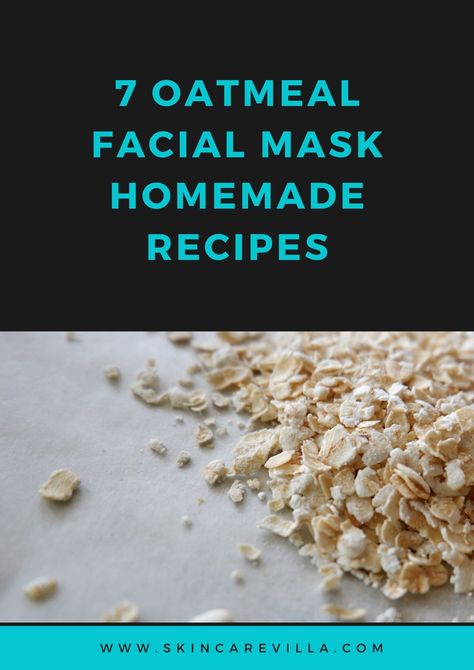 Oatmeal Facial Mask, Oatmeal Mask, Recipes To Try, Facial Mask, Easy Breezy, Facial Masks, Irritated Skin, Diy Beauty, Oily Skin