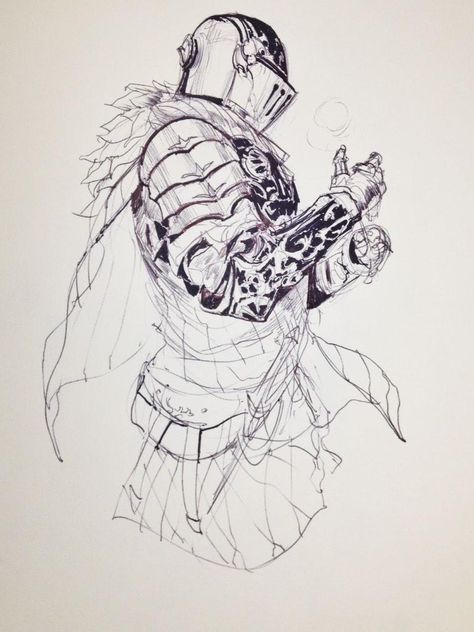 Knight Sketch, Kekai Kotaki, Knight Drawing, Dark Souls Art, Knight Art, Character Sketches, Sketch Inspiration, Anime Drawings Tutorials, 판타지 아트