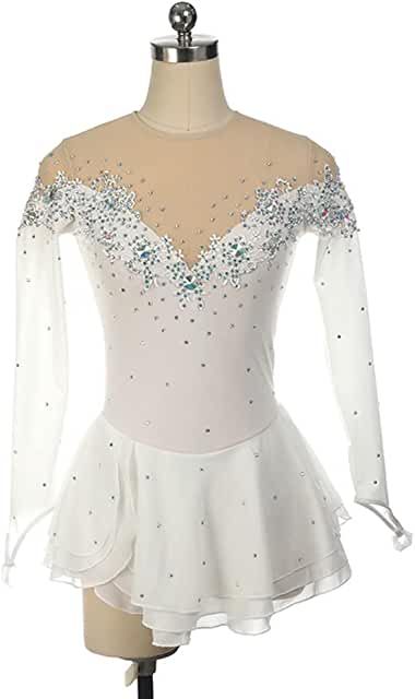 Amazon.com: Figure Skating Dresses Women - White / Sport Specific Clothing: Clothing, Shoes & Jewelry Figure Skating Dress, Ice Skating Dresses, White Clothing, Skating Dress, Figure Skating Dresses, Skating Dresses, Roller Skate, Dress Girls, Dresses Women