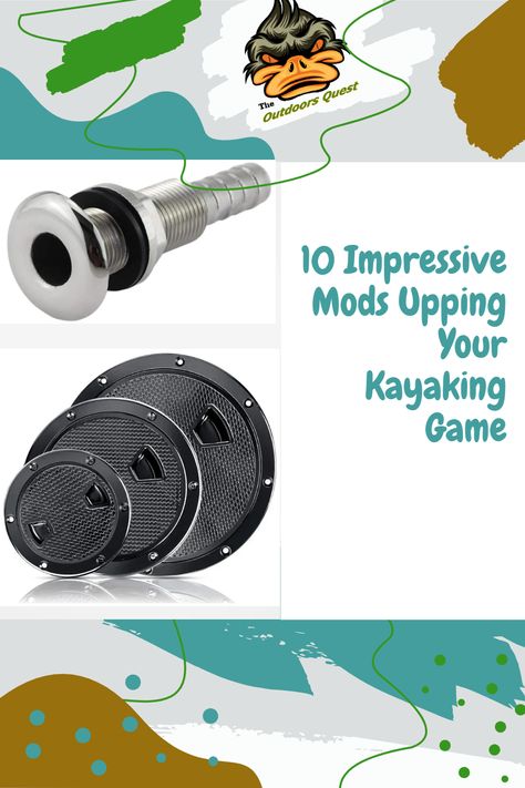 Modifying your kayak can be easy if you learn the basics and build your skills with these helpful and time-saving mods. #kayaklife #kayakmods #outdoorslife Kayak Accessories Ideas, Kayak Essentials, Kayak Mods, Kayak Modifications, Perception Kayak, Bait Tank, More Confidence, Lure Making, Kayak Accessories