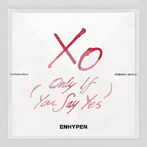 XO (Only If You Say Yes) (English Ver.) - Slowed + Reverb Ver. - YouTube Music If You Say Enhypen, Xo Only If You Say Yes, Slowed Reverb, Youtube Music, Say Yes, Studio Album, Lab, Collage, Music