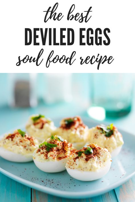 The Best Deviled Eggs Soul Food Recipe Soul Food Recipe, Recipes Soul Food, The Best Deviled Eggs, Eggs Deviled, Devil Eggs, Healthy Deviled Eggs, Deviled Egg Recipe, Devilled Eggs Recipe Best, Best Deviled Eggs