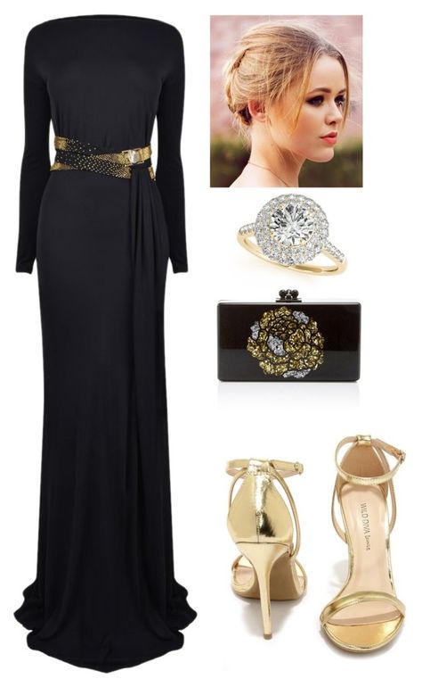 "Clive Davis’ Pre-Grammy Gala and Salute To Industry Icons" by belinha-figueiredo ❤ liked on Polyvore featuring Versace, Wild Diva, Allurez, Edie Parker, RedCarpet, blackandgold, party, event and 2016 Royal Party Outfit, Grammy Dresses, Beautiful Evening Gowns, Royal Party, Royal Clothing, Expensive Clothes, Edie Parker, Royal Outfits, Fashion Aesthetics